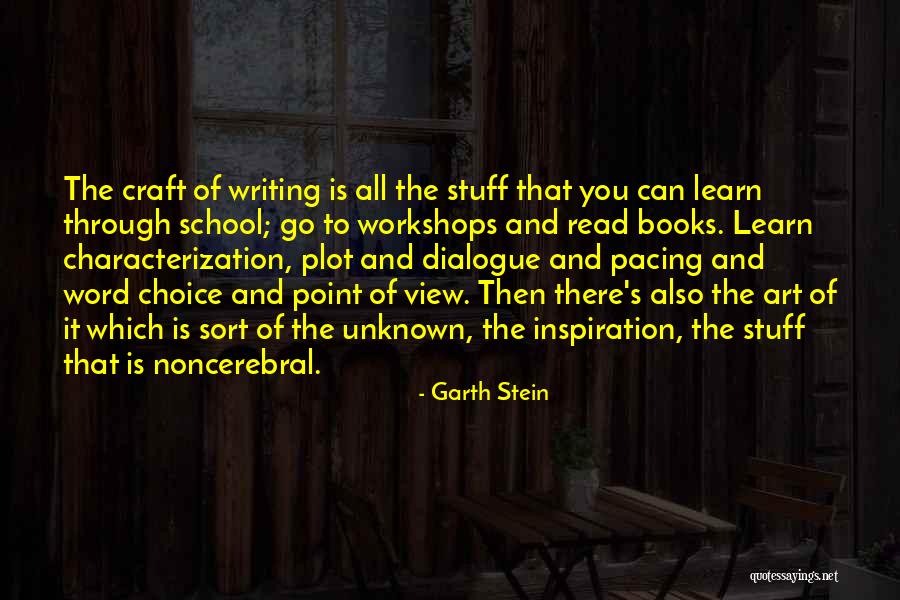 Characterization Quotes By Garth Stein