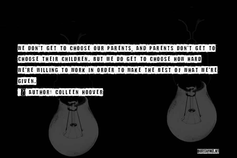 Characterizations Graphic Organizer Quotes By Colleen Hoover