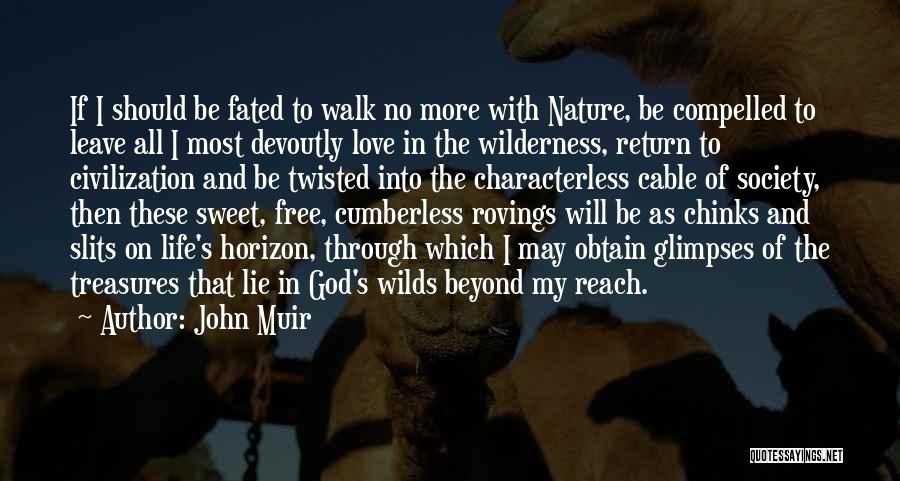 Characterless Quotes By John Muir