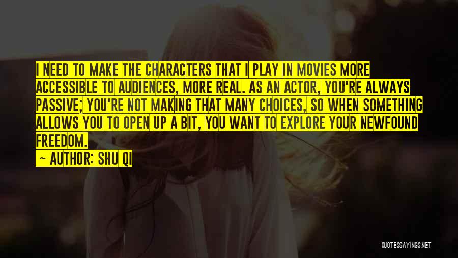 Characters In Movies Quotes By Shu Qi