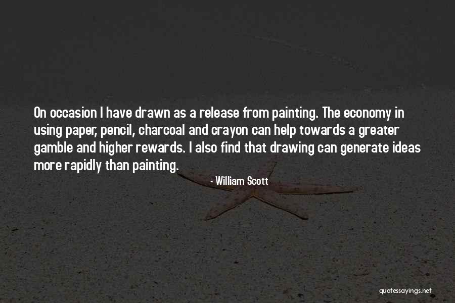 Charcoal Drawing Quotes By William Scott