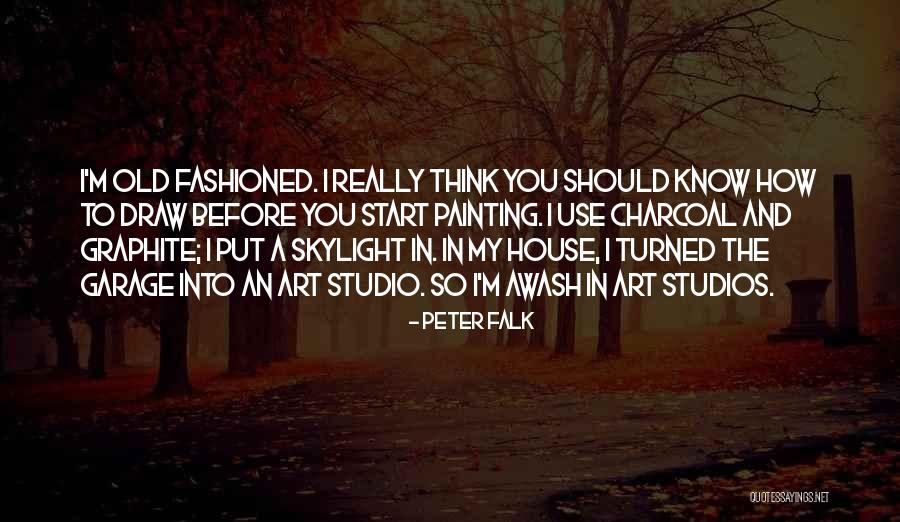 Charcoal Quotes By Peter Falk Charcoal Quotes By Peter Falk