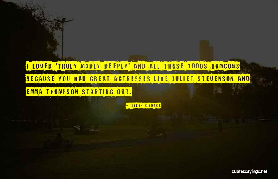 Charcoaled Grilled Quotes By Helen George