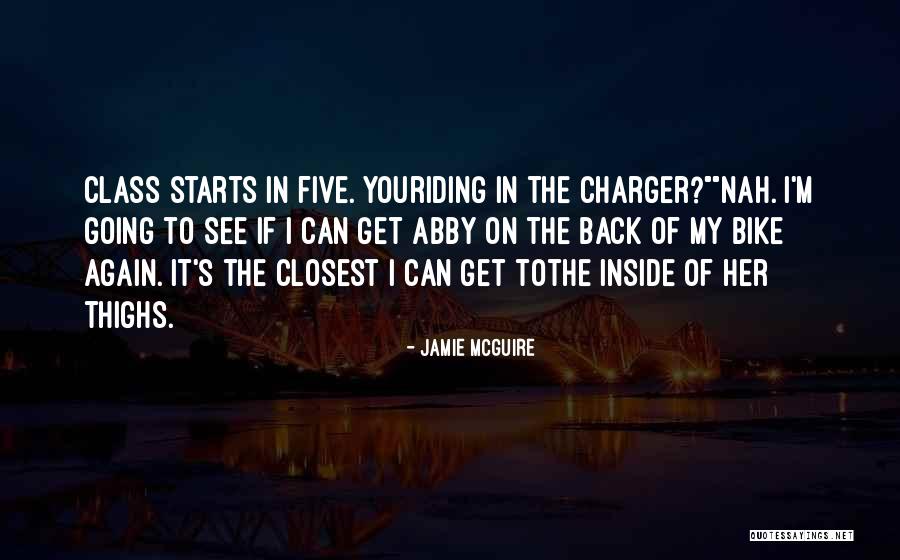 Charger Quotes By Jamie McGuire