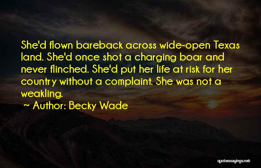 Charging Life Quotes By Becky Wade