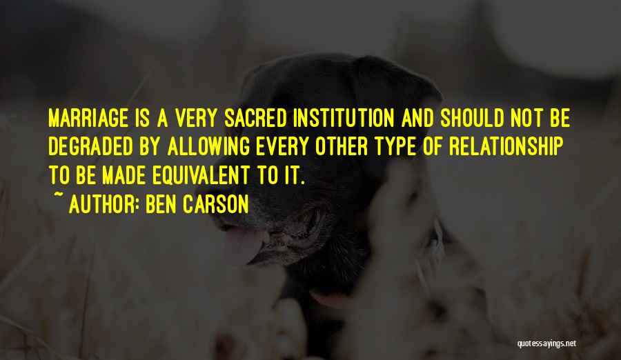 Charioteer Quotes By Ben Carson