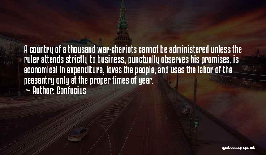 Chariots Quotes By Confucius