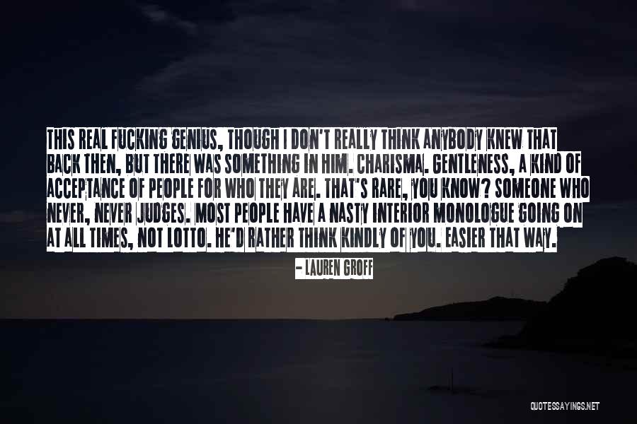 Charisma Quotes By Lauren Groff Charisma Quotes By Lauren Groff
