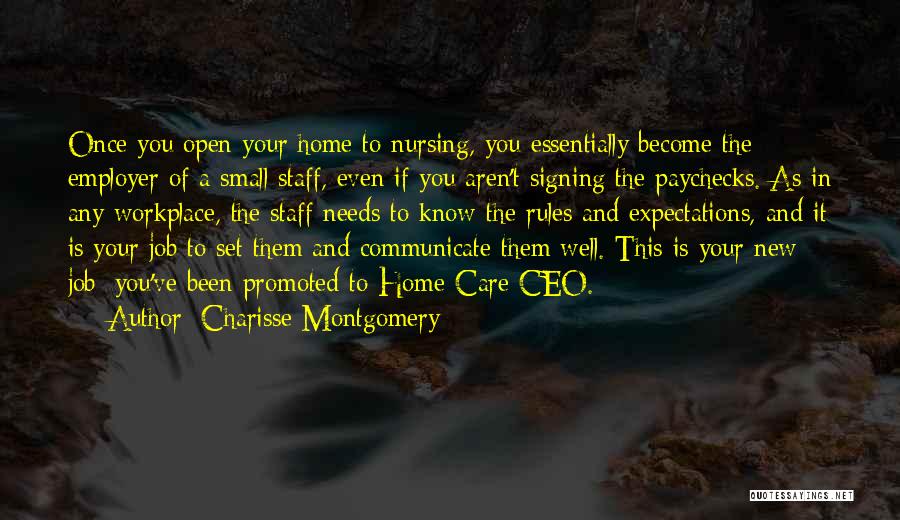 Charisse Montgomery Quotes 274490