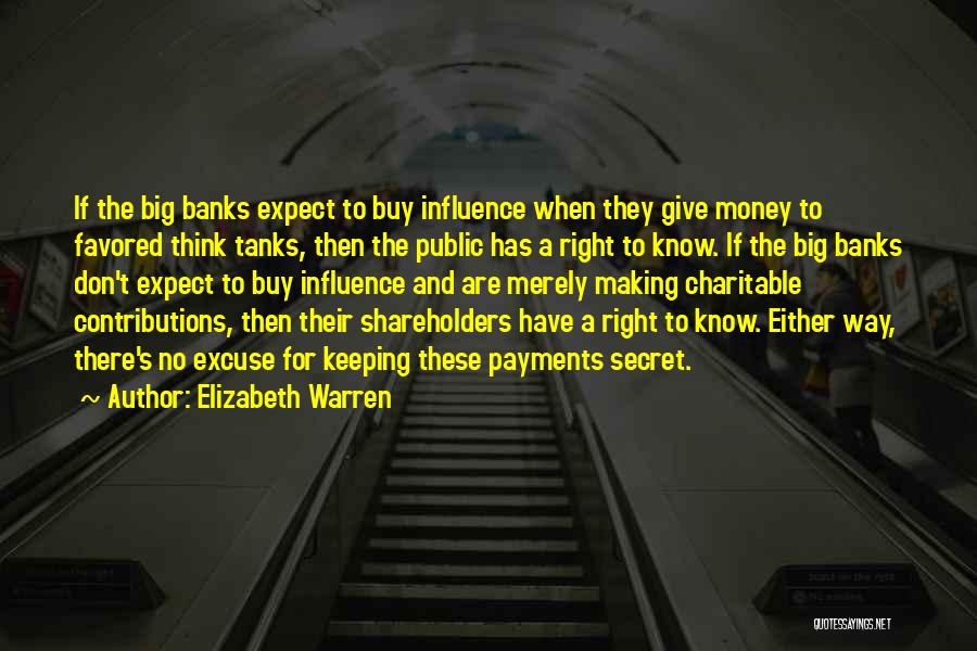 Charitable Quotes By Elizabeth Warren