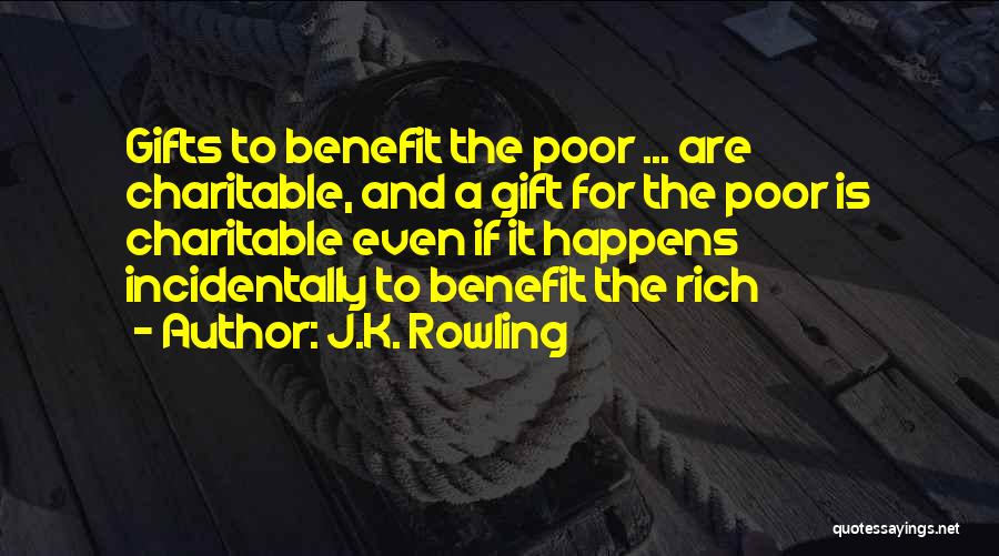 Charitable Quotes By J.K. Rowling