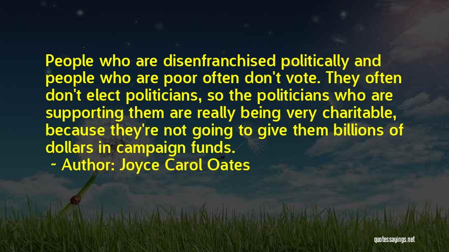 Charitable Quotes By Joyce Carol Oates
