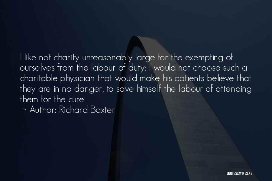 Charitable Quotes By Richard Baxter