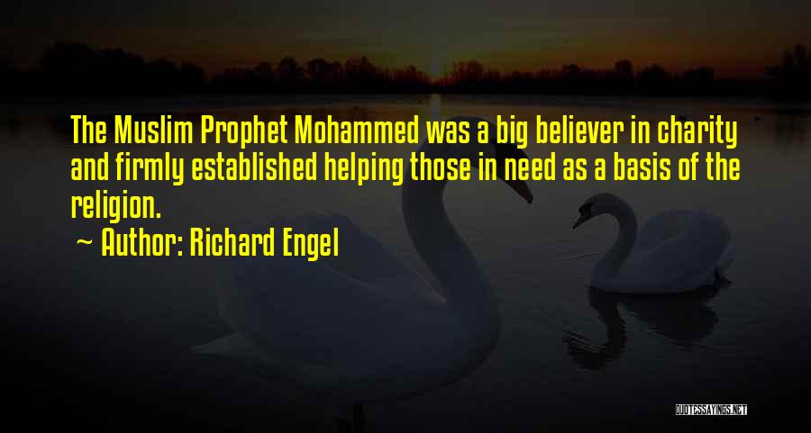 Charity And Helping Others Quotes By Richard Engel