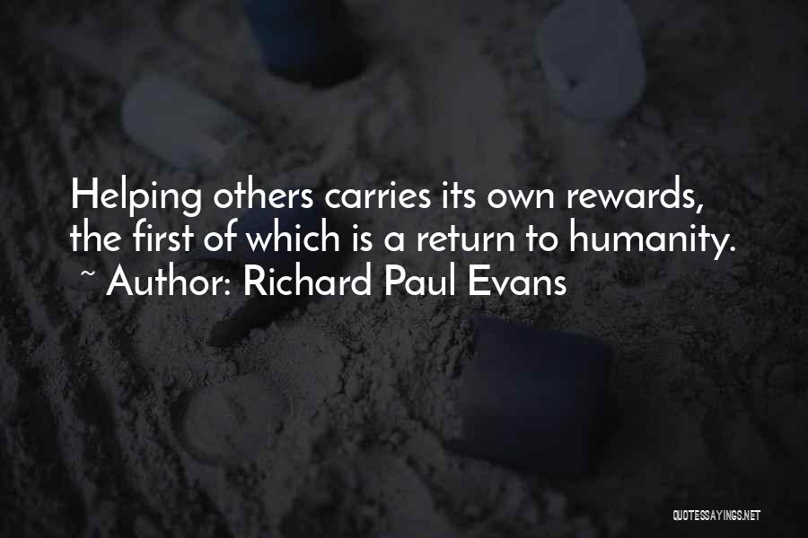 Charity And Helping Others Quotes By Richard Paul Evans