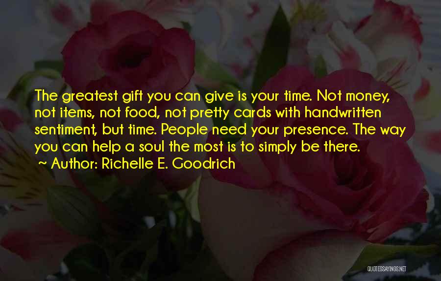 Charity And Helping Others Quotes By Richelle E. Goodrich