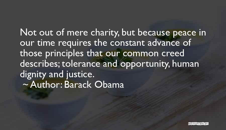 Charity And Justice Quotes By Barack Obama
