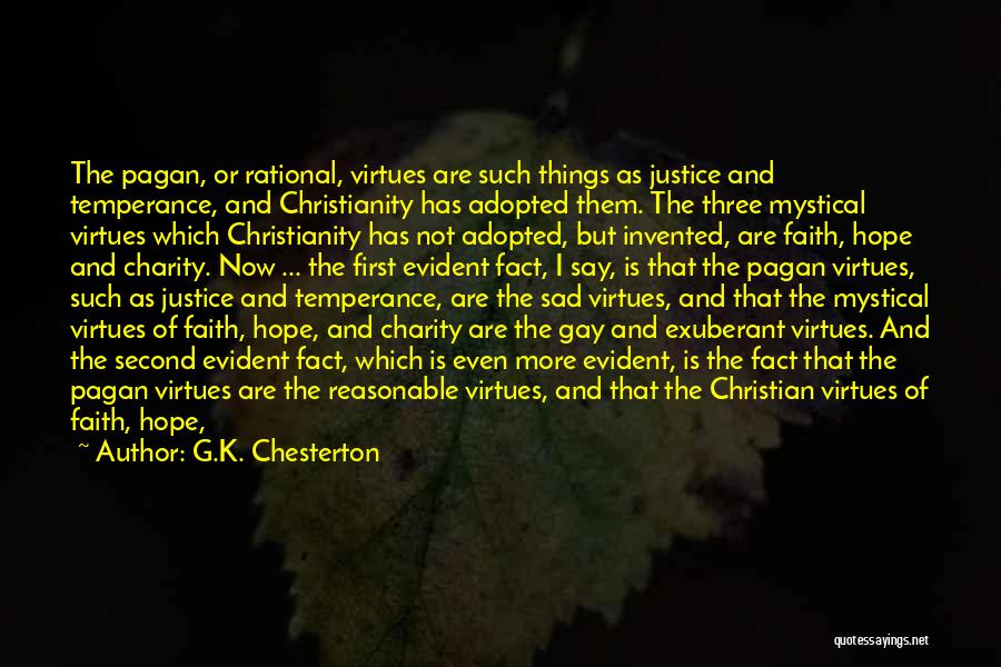 Charity And Justice Quotes By G.K. Chesterton