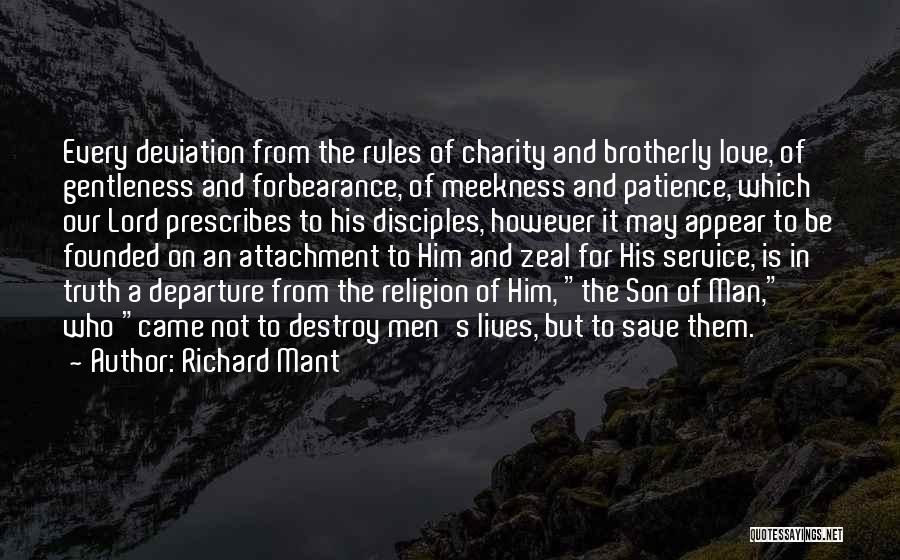 Charity And Love Quotes By Richard Mant