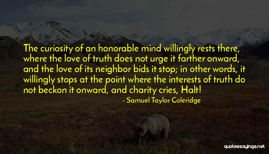 Charity And Love Quotes By Samuel Taylor Coleridge