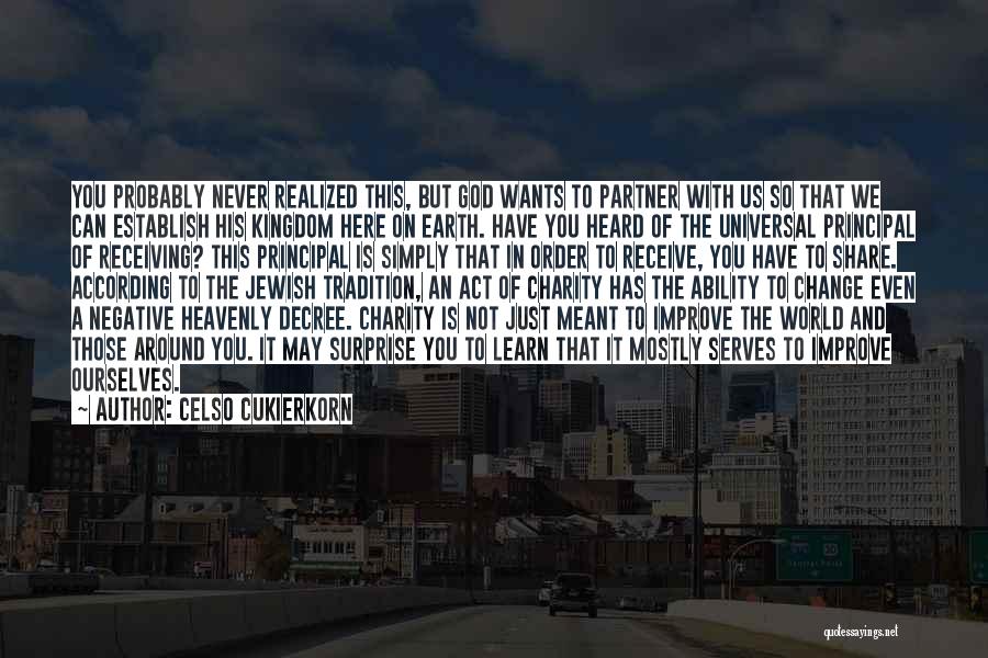 Charity From The Bible Quotes By Celso Cukierkorn