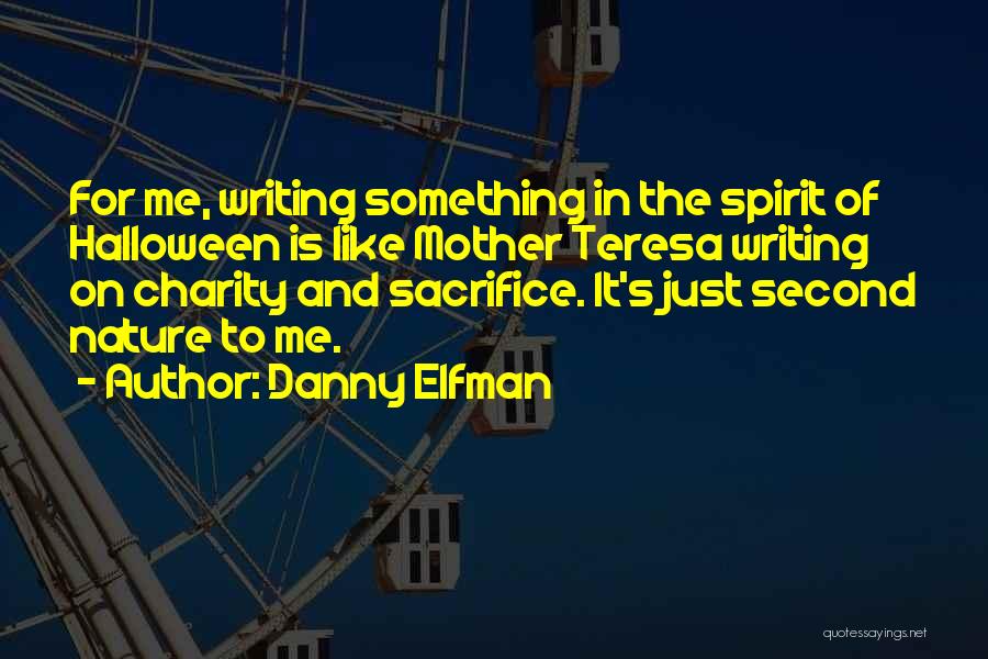 Charity Mother Teresa Quotes By Danny Elfman