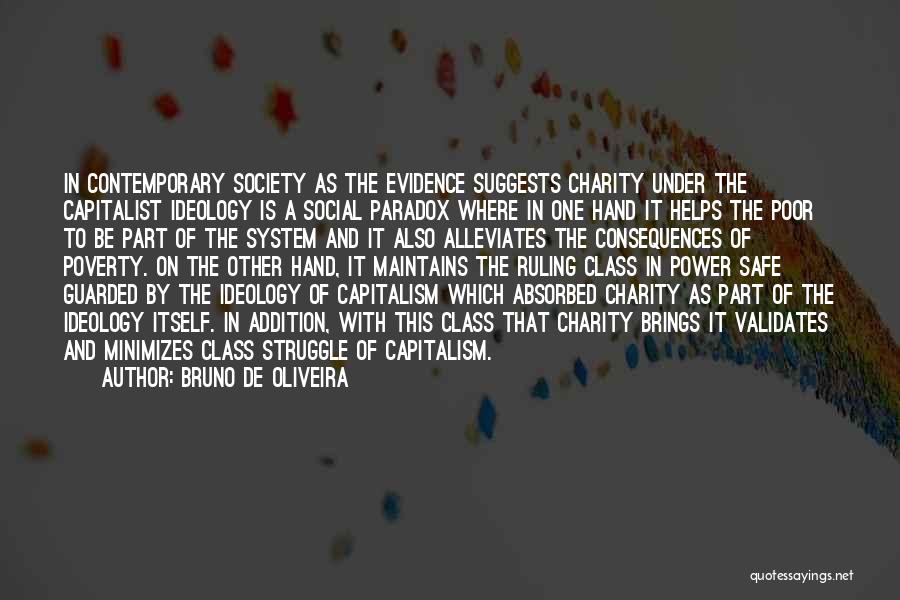 Charity Quotes By Bruno De Oliveira