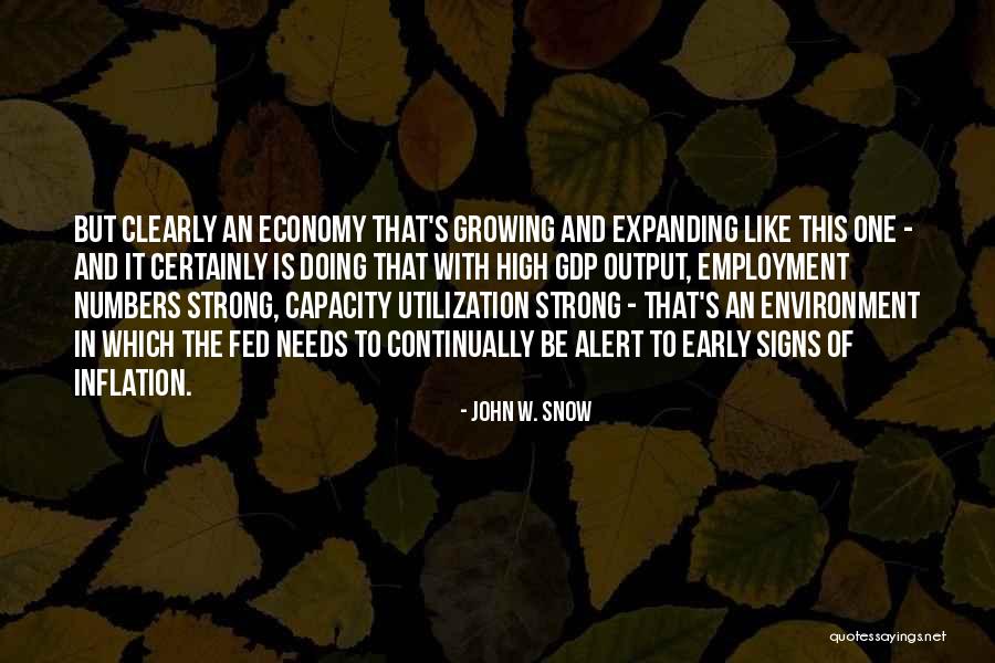 Charizma Quotes By John W. Snow Charizma Quotes By John W. Snow