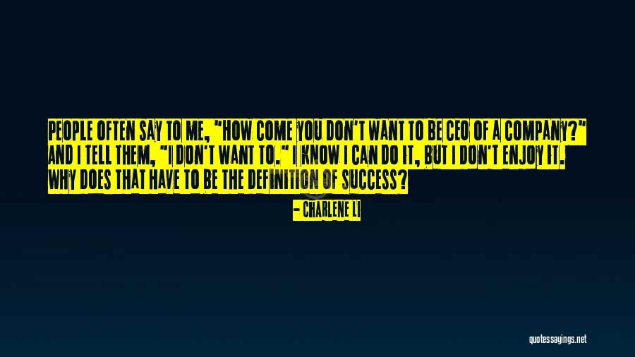 Charlene Li Quotes 1498385 Charlene Li Quotes 1498385