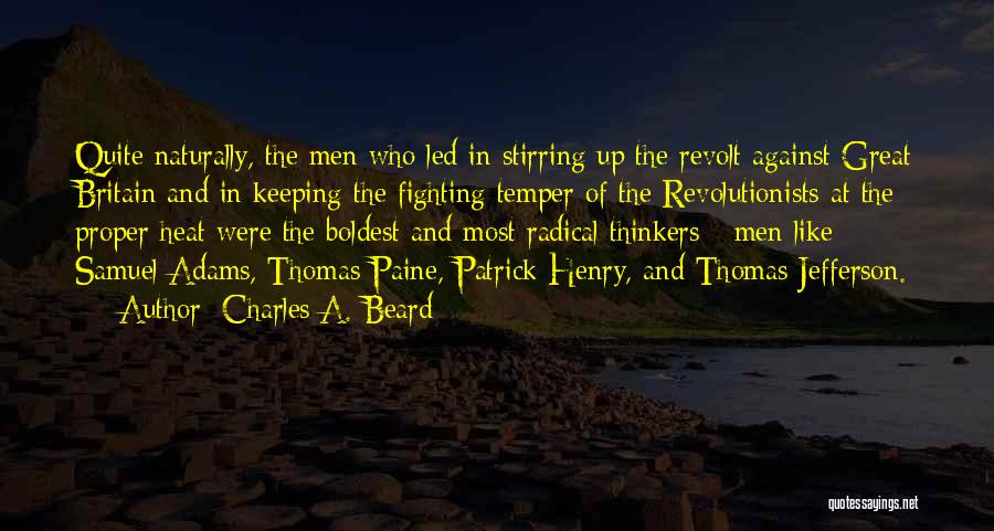 Charles A. Beard Quotes 741019