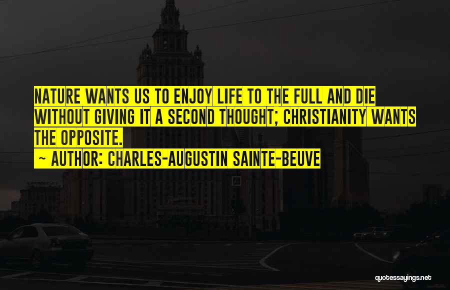 Charles-Augustin Sainte-Beuve Quotes 785866