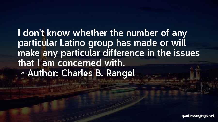 Charles B. Rangel Quotes 956525