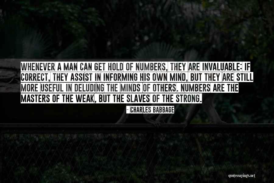 Charles Babbage Quotes 1897328