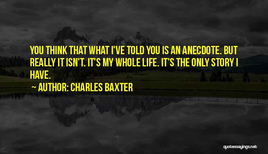 Charles Baxter Quotes 1385645