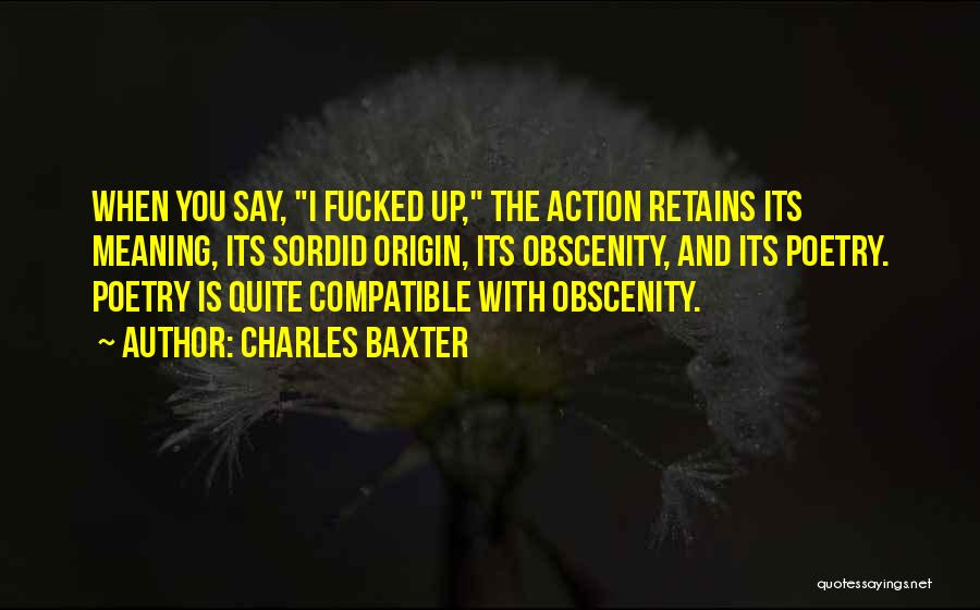 Charles Baxter Quotes 267109