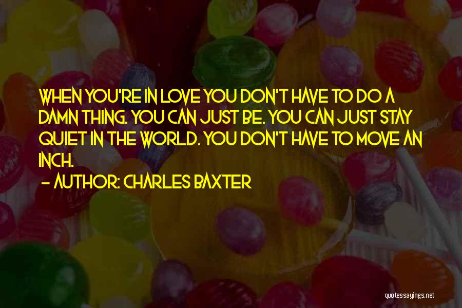 Charles Baxter Quotes 335827