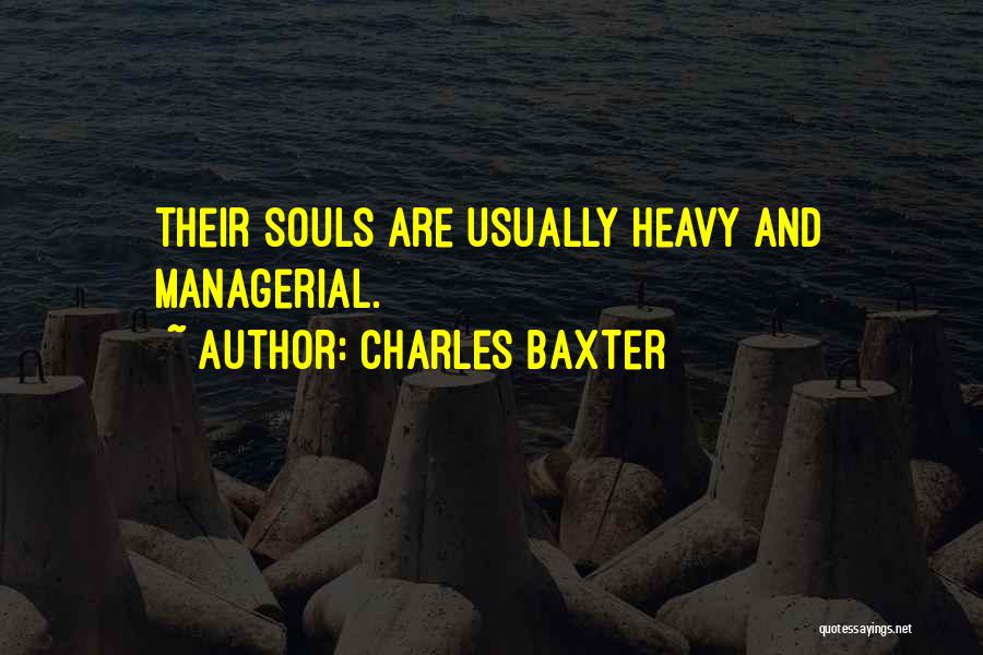 Charles Baxter Quotes 517287