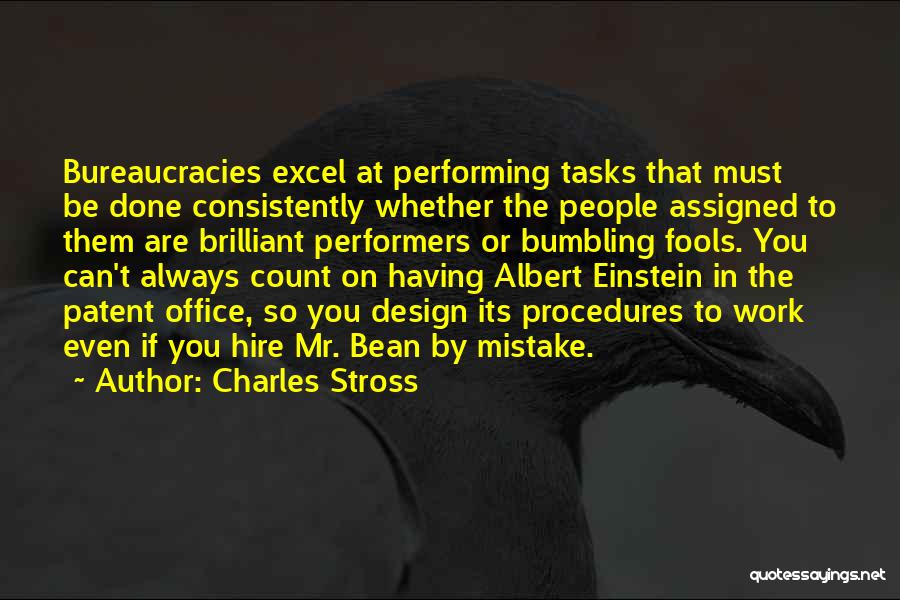 Charles Bean Quotes By Charles Stross
