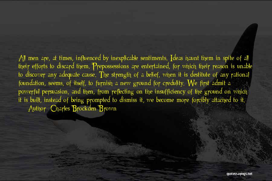 Charles Brockden Brown Quotes 1463466