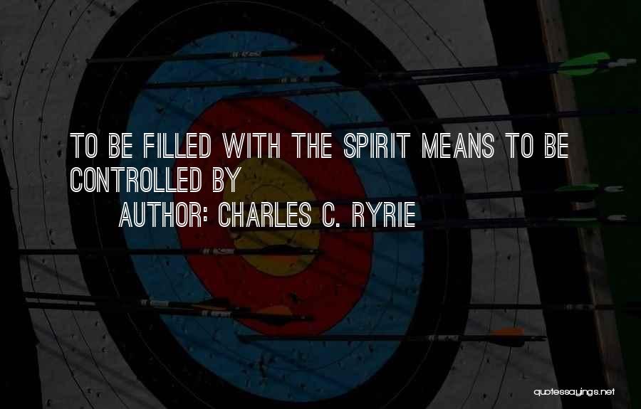 Charles C. Ryrie Quotes 1206153