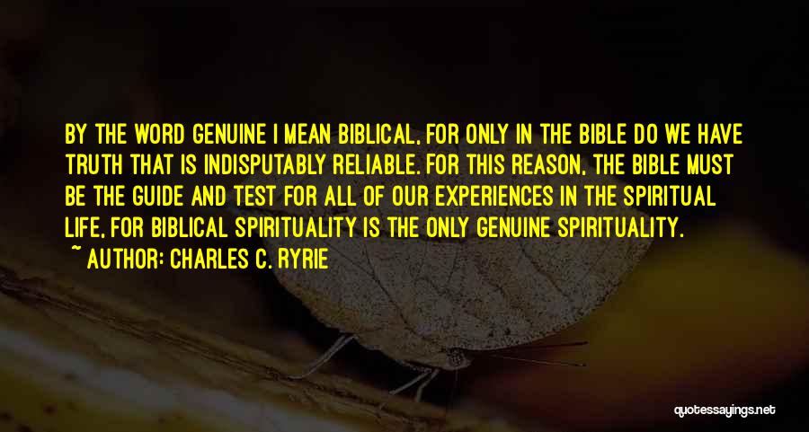 Charles C. Ryrie Quotes 712054