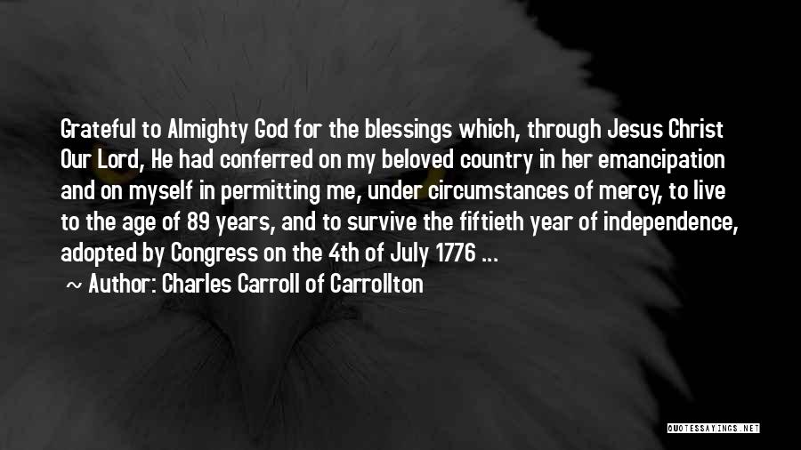 Charles Carroll Quotes By Charles Carroll Of Carrollton