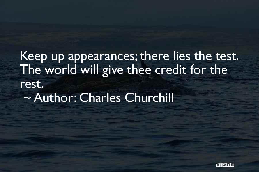 Charles Churchill Quotes 1146641