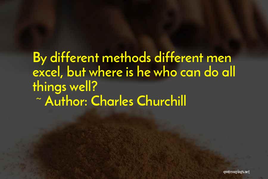 Charles Churchill Quotes 1455890