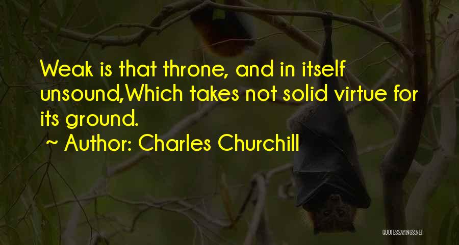 Charles Churchill Quotes 1473824