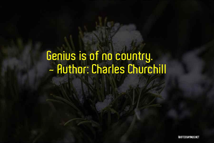 Charles Churchill Quotes 1812744