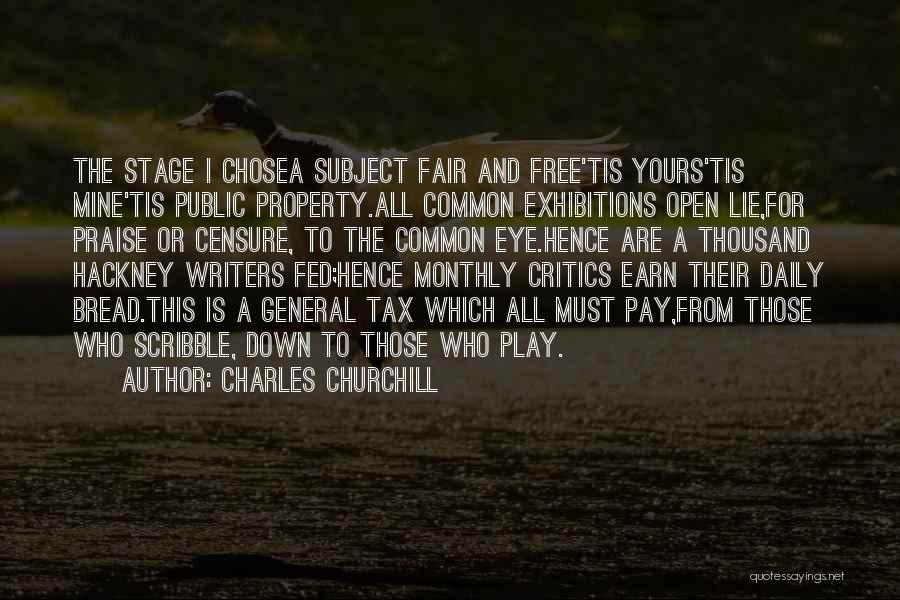 Charles Churchill Quotes 187389