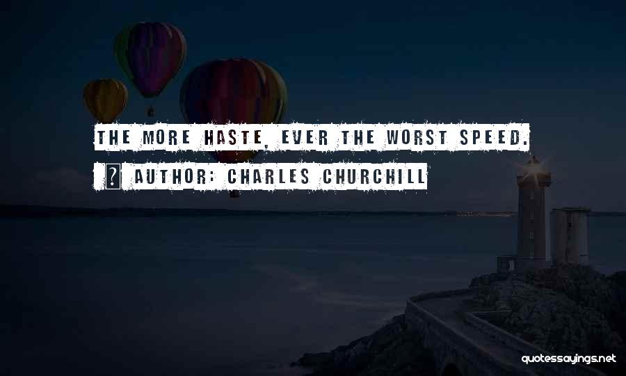 Charles Churchill Quotes 1896311