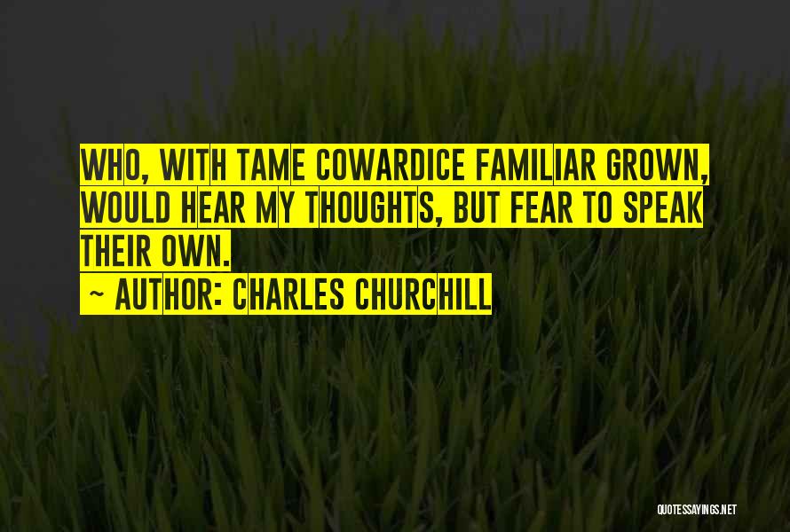Charles Churchill Quotes 2063482