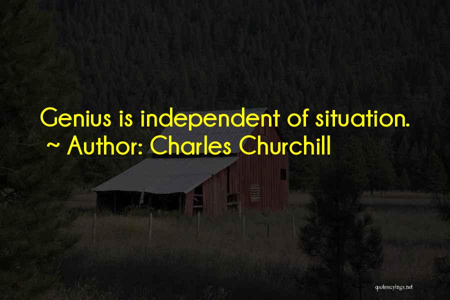 Charles Churchill Quotes 347676